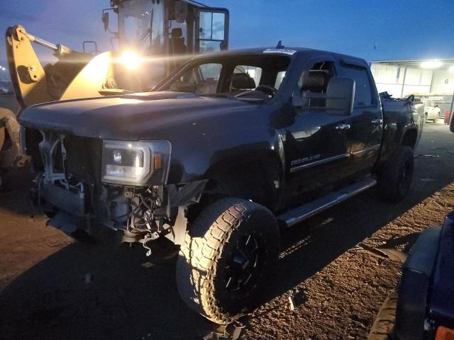 1GT125E85DF144608 - 2013 GMC SIERRA K2500 DENALI BLACK photo 1