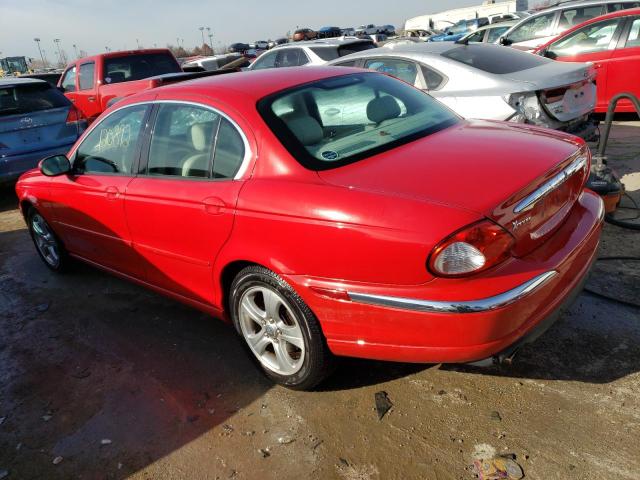 SAJEA51C12WC32622 - 2002 JAGUAR X-TYPE 3.0 RED photo 2