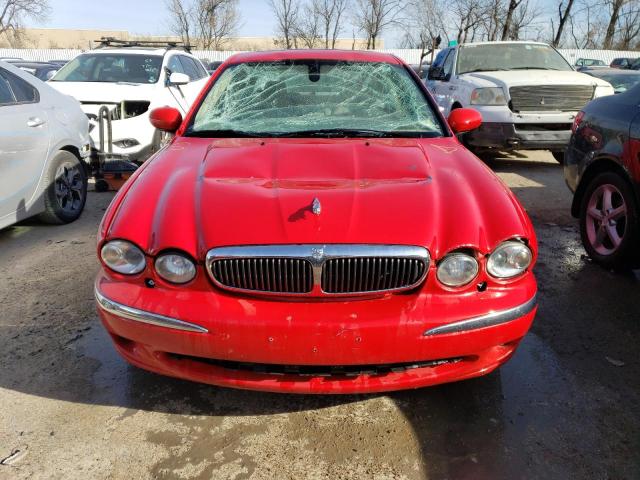 SAJEA51C12WC32622 - 2002 JAGUAR X-TYPE 3.0 RED photo 5