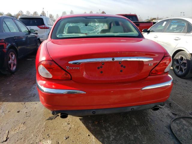 SAJEA51C12WC32622 - 2002 JAGUAR X-TYPE 3.0 RED photo 6