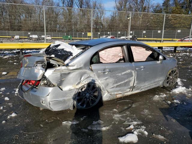 2HGFA155X8H514142 - 2008 HONDA CIVIC LX SILVER photo 3