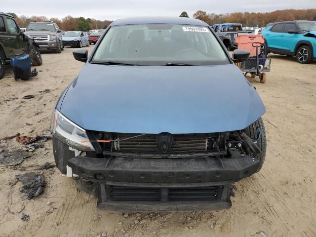 3VWD17AJ9FM210937 - 2015 VOLKSWAGEN JETTA SE BLUE photo 5