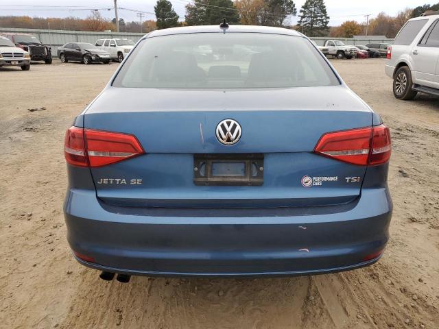 3VWD17AJ9FM210937 - 2015 VOLKSWAGEN JETTA SE BLUE photo 6