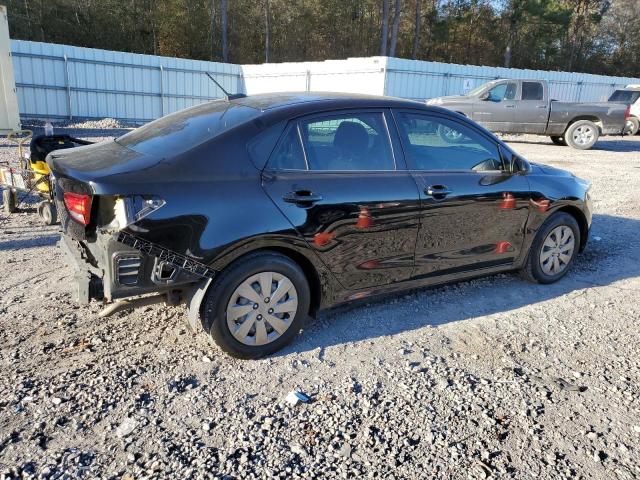 3KPA24AD1LE336758 - 2020 KIA RIO LX BLACK photo 3