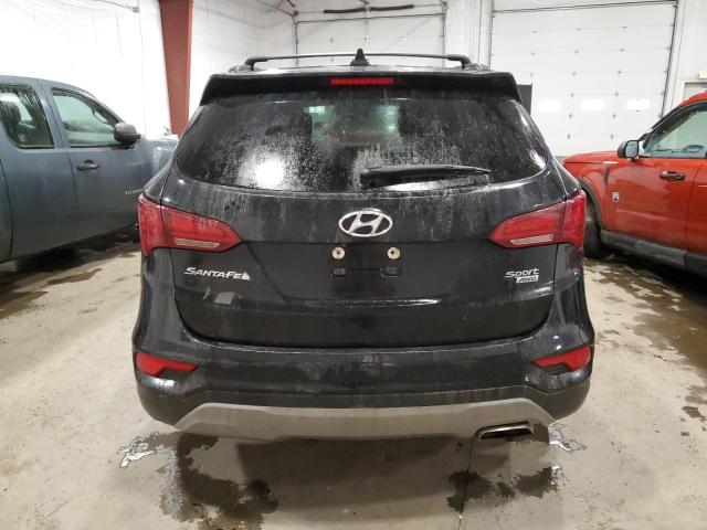 5NMZUDLB9HH015754 - 2017 HYUNDAI SANTA FE S BLACK photo 6