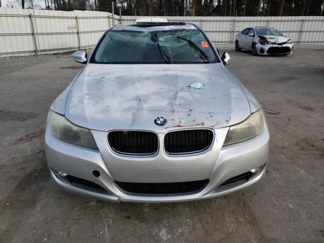 WBAPH7C53BE675156 - 2011 BMW 328 I GRAY photo 5