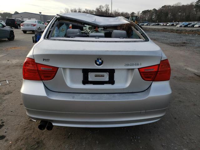 WBAPH7C53BE675156 - 2011 BMW 328 I GRAY photo 6