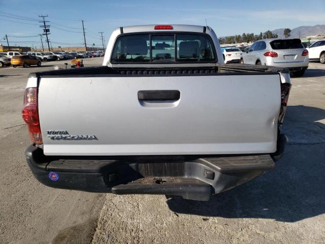 5TFNX4CN8CX009976 - 2012 TOYOTA TACOMA SILVER photo 6