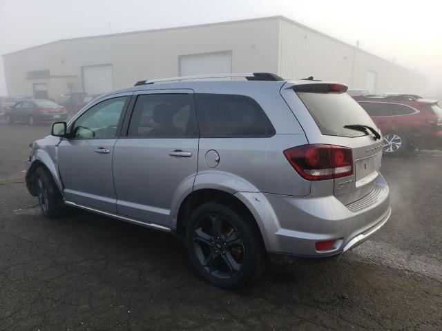 3C4PDDGGXJT323022 - 2018 DODGE JOURNEY CROSSROAD SILVER photo 2