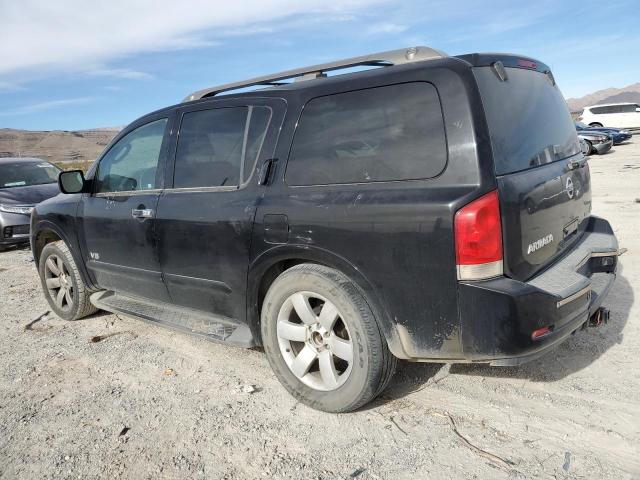 5N1BA08D48N621815 - 2008 NISSAN ARMADA SE BLACK photo 2