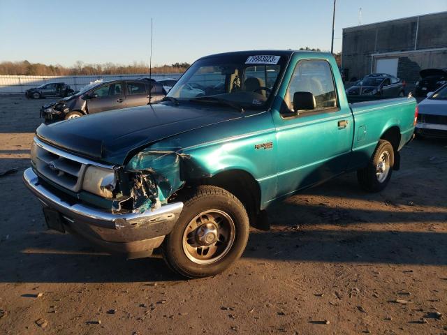 1FTCR10A4TTA32132 - 1996 FORD RANGER GREEN photo 1
