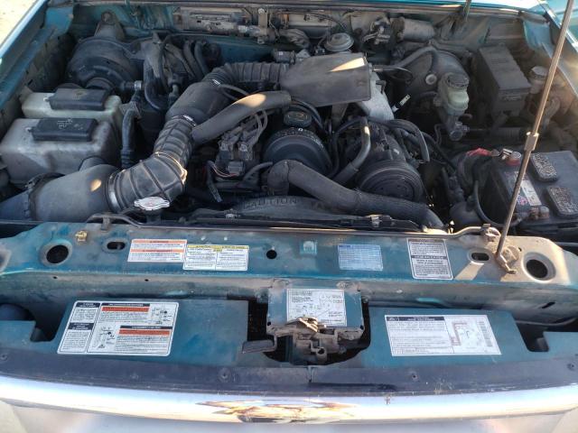 1FTCR10A4TTA32132 - 1996 FORD RANGER GREEN photo 11