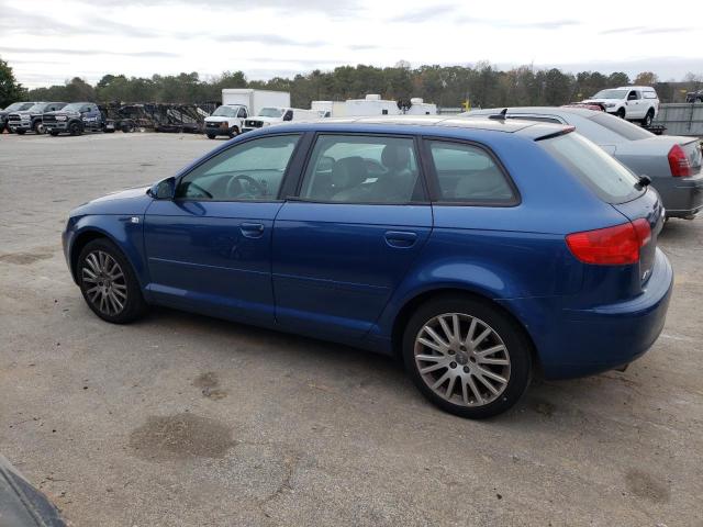 WAUNF78P77A036381 - 2007 AUDI A3 2.0 PREMIUM BLUE photo 2