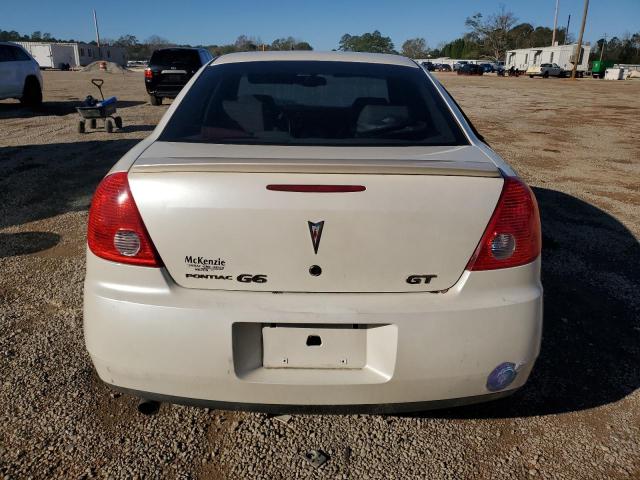 1G2ZH57N394118732 - 2009 PONTIAC G6 GT WHITE photo 6