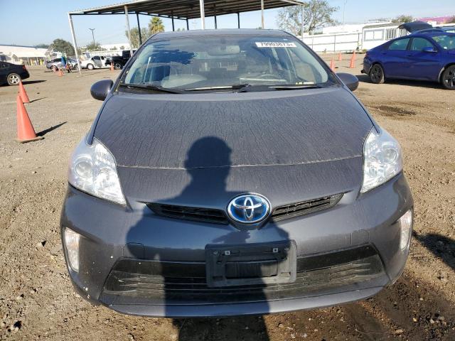 JTDKN3DU8F1923662 - 2015 TOYOTA PRIUS GRAY photo 5