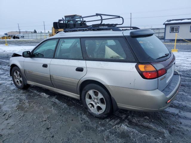 4S3BH675737622631 - 2003 SUBARU LEGACY OUTBACK AWP SILVER photo 2