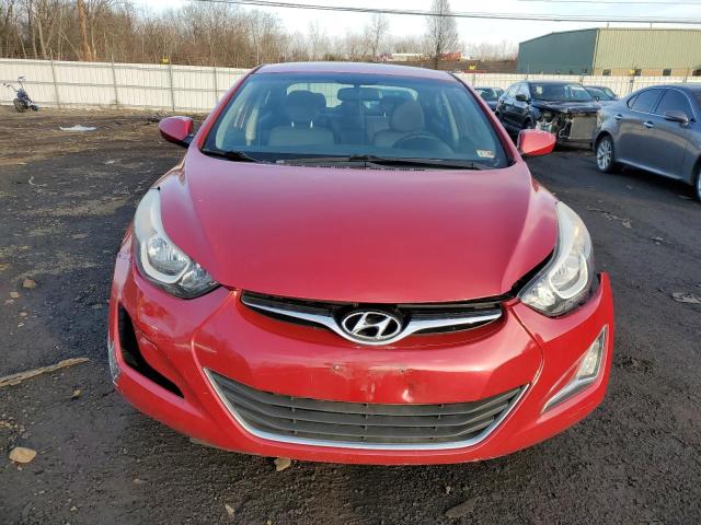 KMHDH4AEXFU303229 - 2015 HYUNDAI ELANTRA SE BURGUNDY photo 5