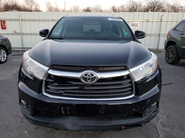 5TDBKRFH8GS328701 - 2016 TOYOTA HIGHLANDER LE BLACK photo 5