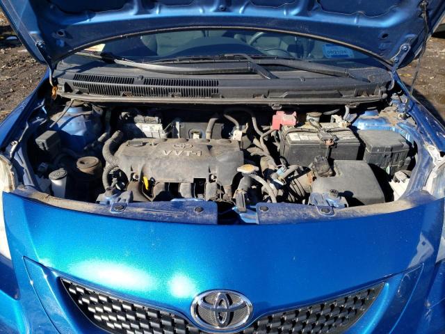 JTDBT903394060200 - 2009 TOYOTA YARIS BLUE photo 11