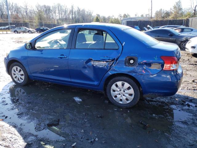 JTDBT903394060200 - 2009 TOYOTA YARIS BLUE photo 2