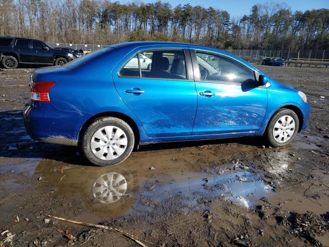 JTDBT903394060200 - 2009 TOYOTA YARIS BLUE photo 3