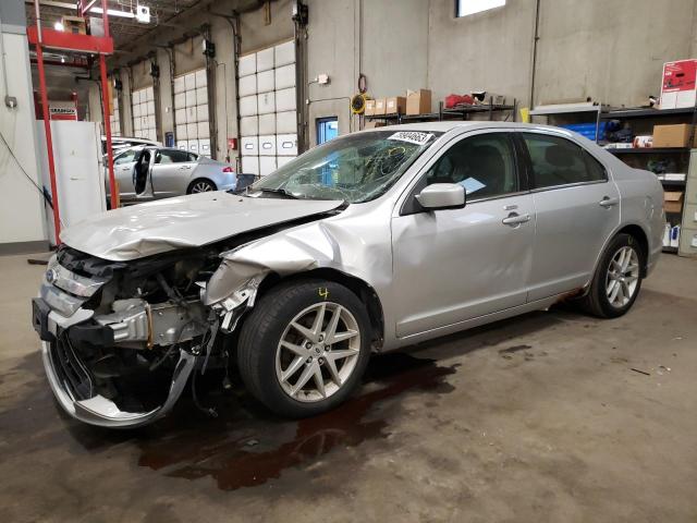 3FAHP0JG3BR330475 - 2011 FORD FUSION SEL SILVER photo 1