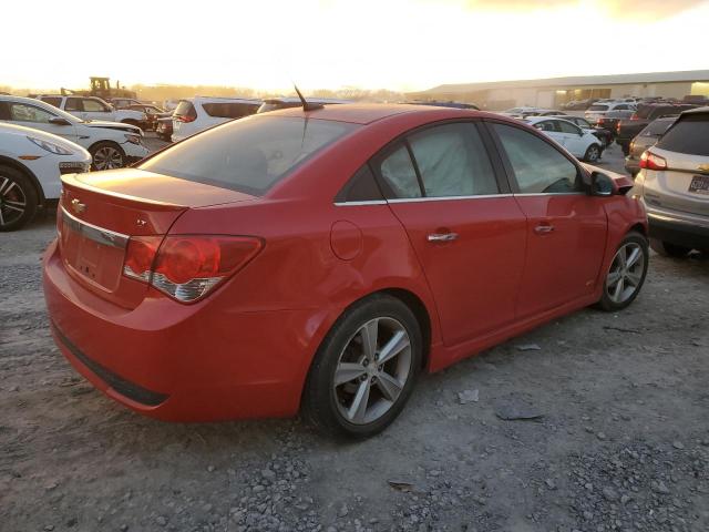 1G1PG5SC8C7385911 - 2012 CHEVROLET CRUZE LT RED photo 3