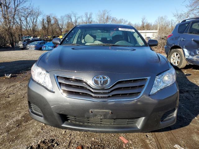 4T1BF3EK9BU201857 - 2011 TOYOTA CAMRY BASE GRAY photo 5