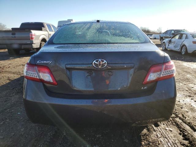 4T1BF3EK9BU201857 - 2011 TOYOTA CAMRY BASE GRAY photo 6