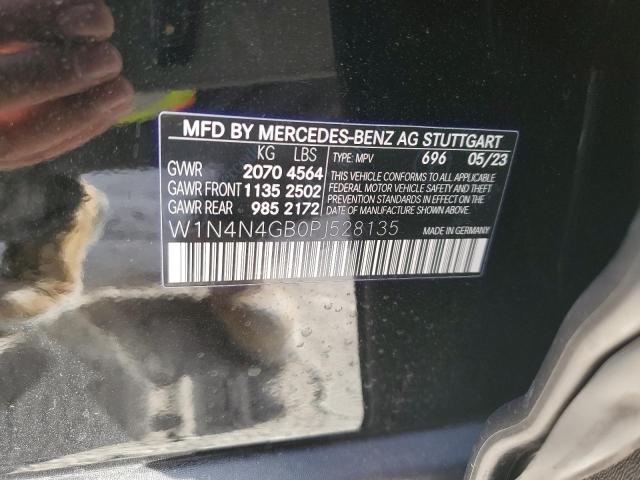 W1N4N4GB0PJ528135 - 2023 MERCEDES-BENZ GLA 250 BLACK photo 12