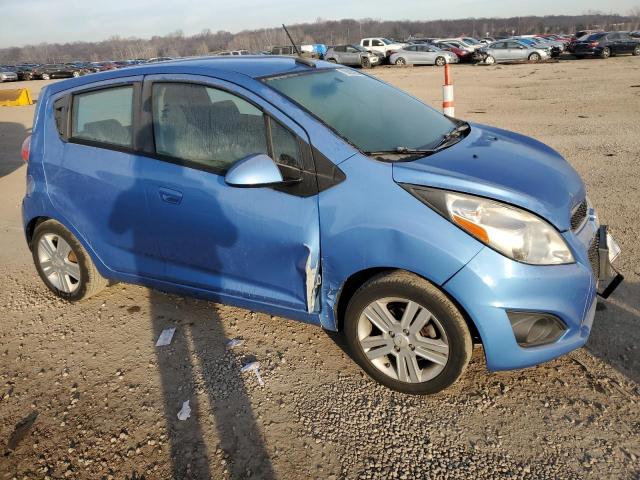 KL8CD6S90EC459057 - 2014 CHEVROLET SPARK 1LT BLUE photo 4