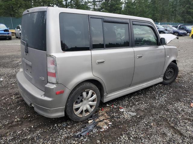 JTLKT324850213159 - 2005 TOYOTA SCION XB SILVER photo 3