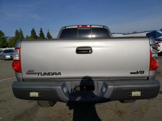 5TBRT34175S457503 - 2005 TOYOTA TUNDRA ACCESS CAB SR5 GRAY photo 6
