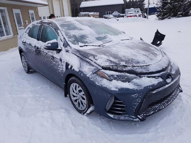 2T1BURHEXKC147307 - 2019 TOYOTA COROLLA L GRAY photo 4