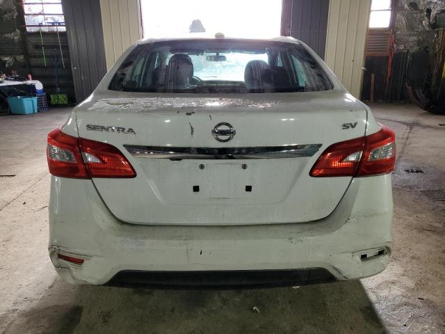 3N1AB7AP0HL683564 - 2017 NISSAN SENTRA S WHITE photo 6