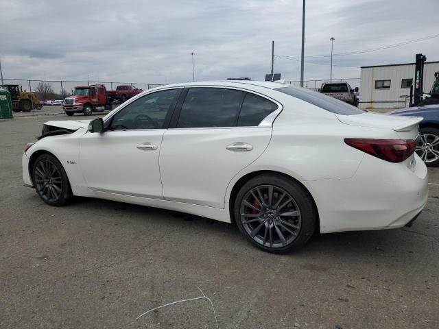 JN1FV7AR2JM480606 - 2018 INFINITI Q50 RED SPORT 400 WHITE photo 2