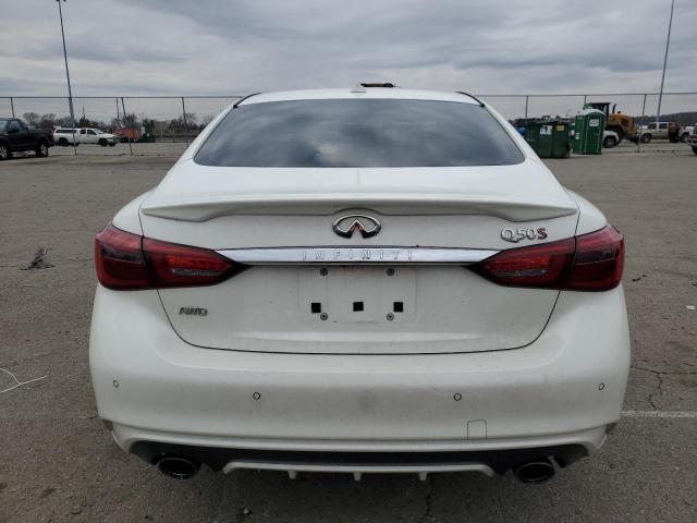 JN1FV7AR2JM480606 - 2018 INFINITI Q50 RED SPORT 400 WHITE photo 6