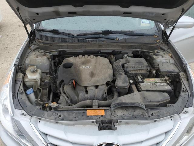 5NPEB4ACXDH577174 - 2013 HYUNDAI SONATA GLS SILVER photo 11