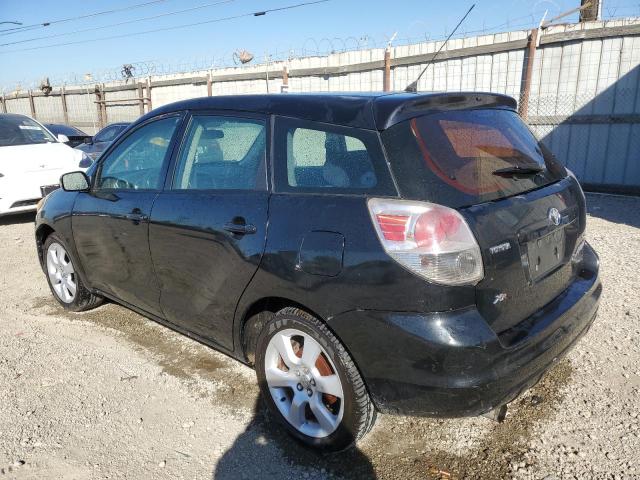 2T1KR32E17C654210 - 2007 TOYOTA COROLLA MA XR BLACK photo 2