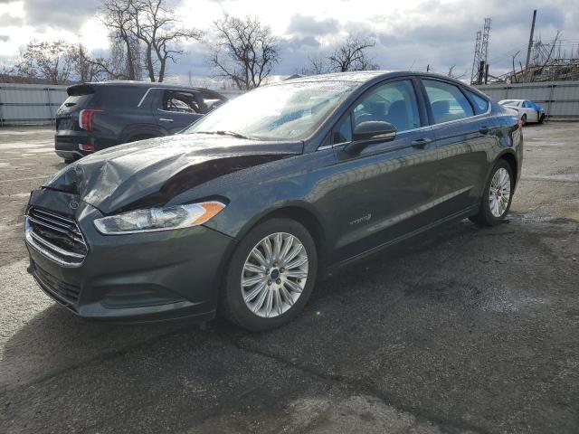 3FA6P0LUXGR155577 - 2016 FORD FUSION SE HYBRID CHARCOAL photo 1