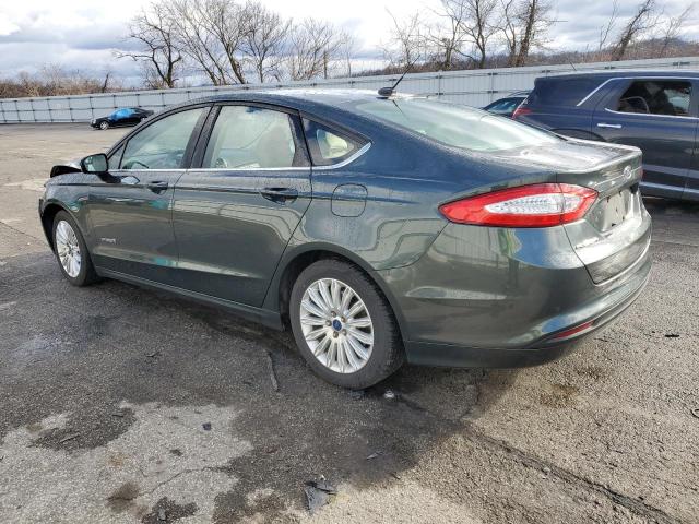 3FA6P0LUXGR155577 - 2016 FORD FUSION SE HYBRID CHARCOAL photo 2