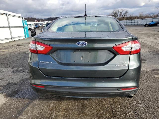 3FA6P0LUXGR155577 - 2016 FORD FUSION SE HYBRID CHARCOAL photo 6