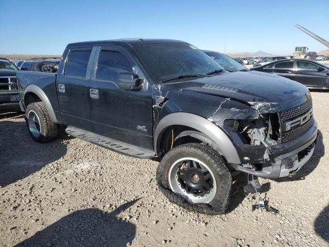 1FTFW1R62BFB41688 - 2011 FORD F150 SVT RAPTOR BLACK photo 4