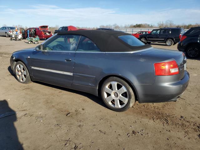 WAUAC48H25K000331 - 2005 AUDI A4 1.8 CABRIOLET GRAY photo 2