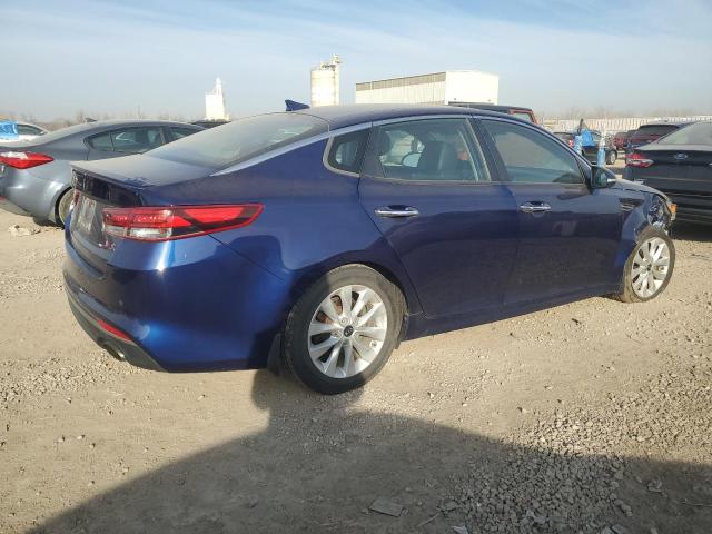 5XXGT4L31JG188837 - 2018 KIA OPTIMA LX BLUE photo 3