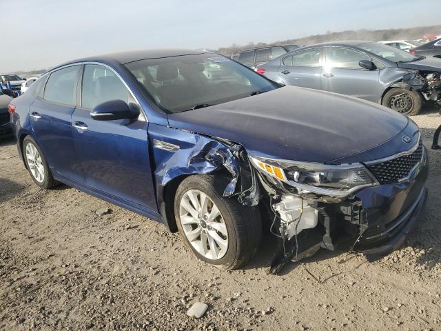 5XXGT4L31JG188837 - 2018 KIA OPTIMA LX BLUE photo 4