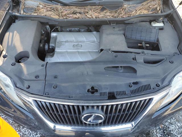 2T2ZK1BA9AC006475 - 2010 LEXUS RX 350 GRAY photo 12