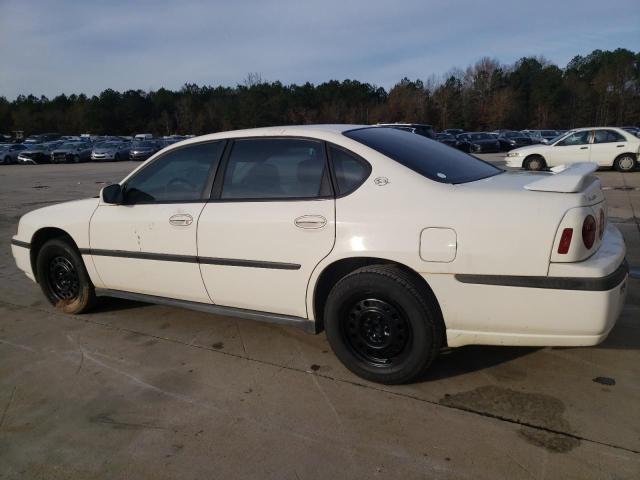 2G1WF52E149173917 - 2004 CHEVROLET IMPALA WHITE photo 2