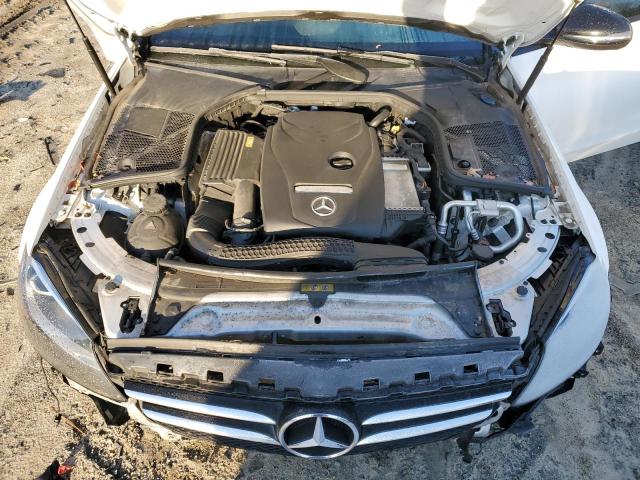 55SWF4JB8HU219039 - 2017 MERCEDES-BENZ C 300 WHITE photo 11