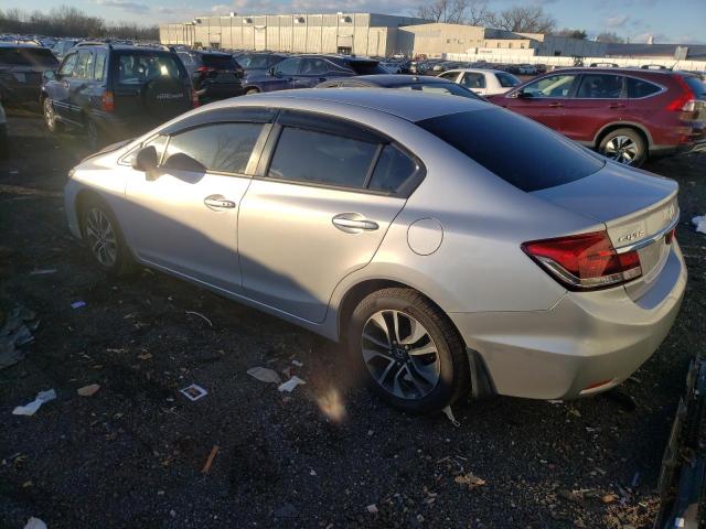 19XFB2F81FE085699 - 2015 HONDA CIVIC EX SILVER photo 2